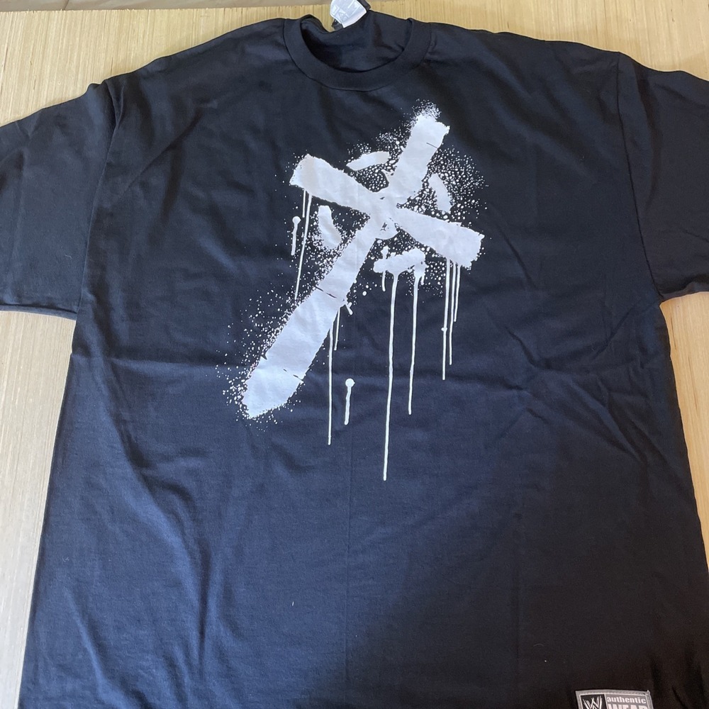 WWE Sheamus‎ the Celtic Warrior Laoch 2XL black T-shirt Double-Sided NOS
